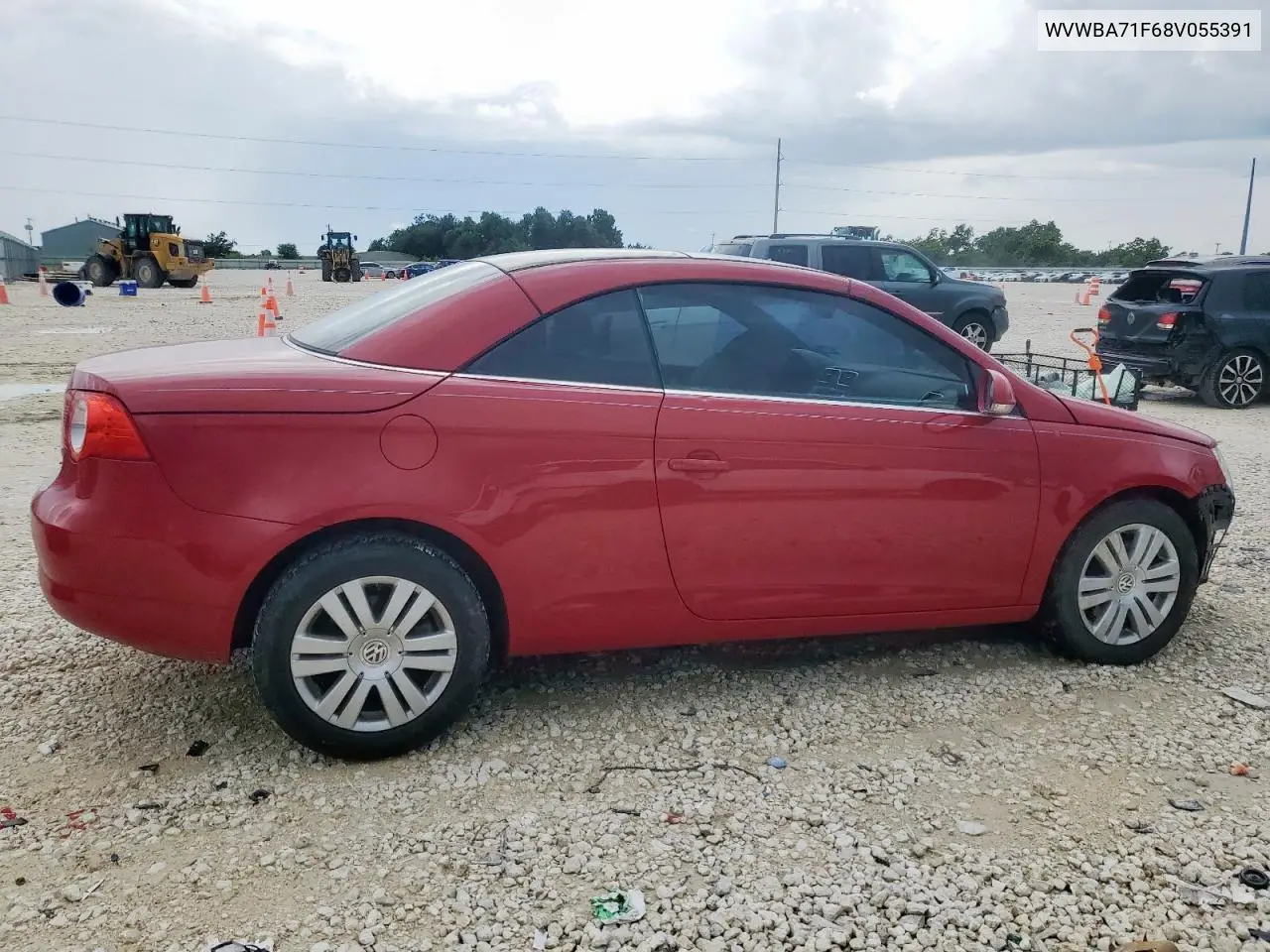 2008 Volkswagen Eos Turbo VIN: WVWBA71F68V055391 Lot: 63505355