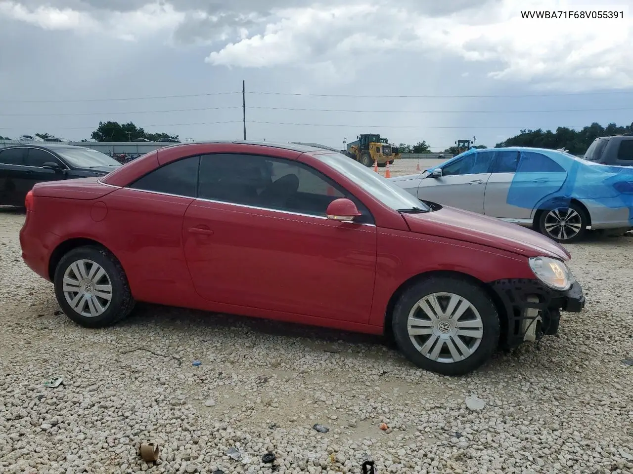 2008 Volkswagen Eos Turbo VIN: WVWBA71F68V055391 Lot: 63505355