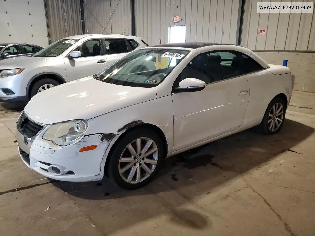 2009 Volkswagen Eos Turbo VIN: WVWAA71F79V017469 Lot: 64000105