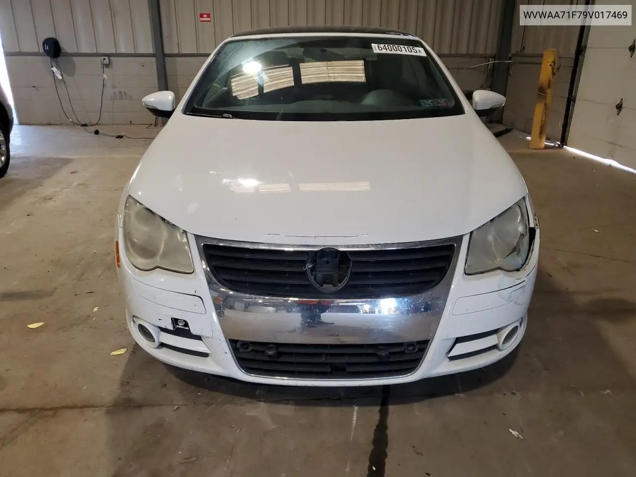 2009 Volkswagen Eos Turbo VIN: WVWAA71F79V017469 Lot: 64000105