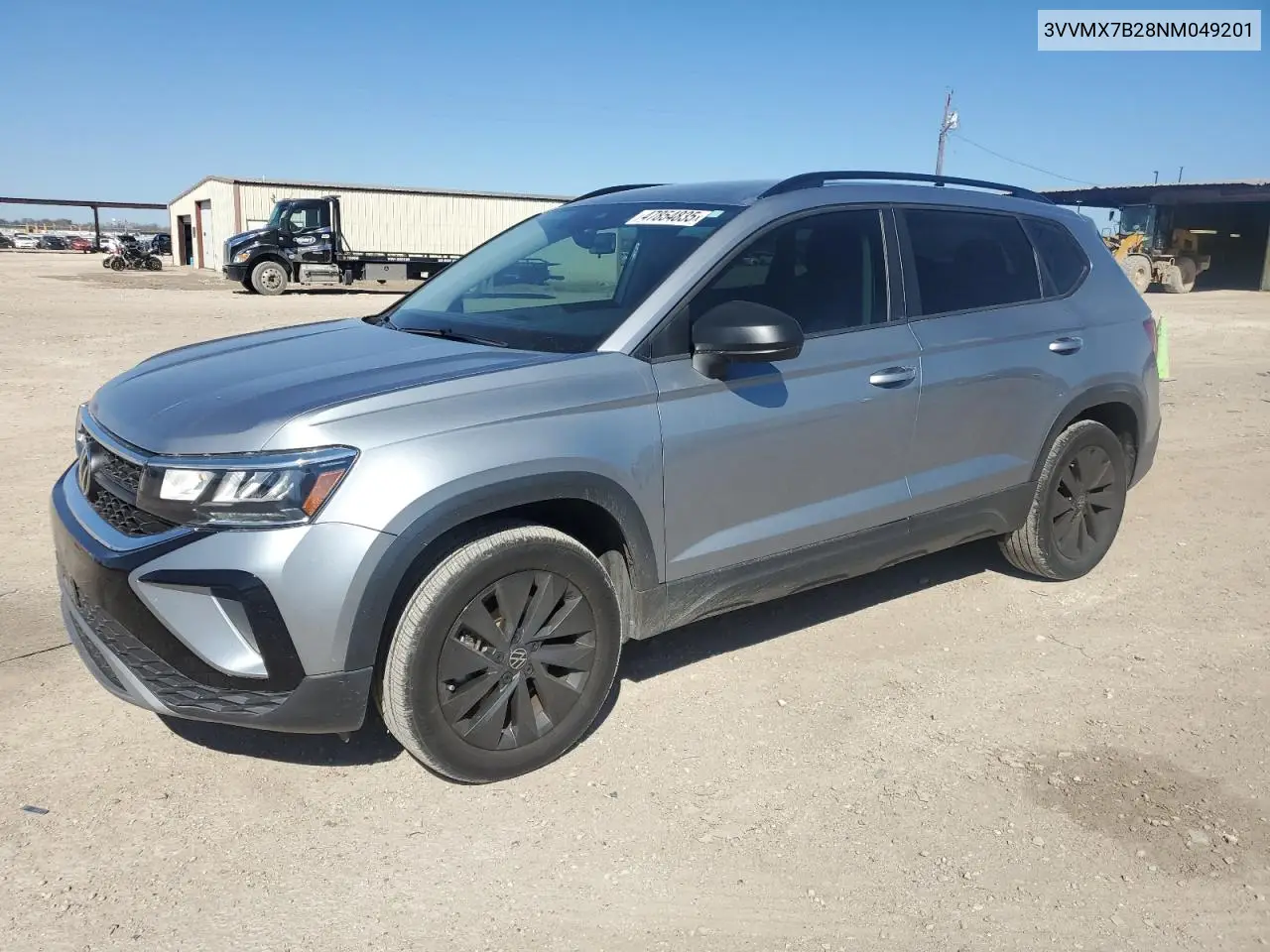 2022 Volkswagen Taos S VIN: 3VVMX7B28NM049201 Lot: 47854835