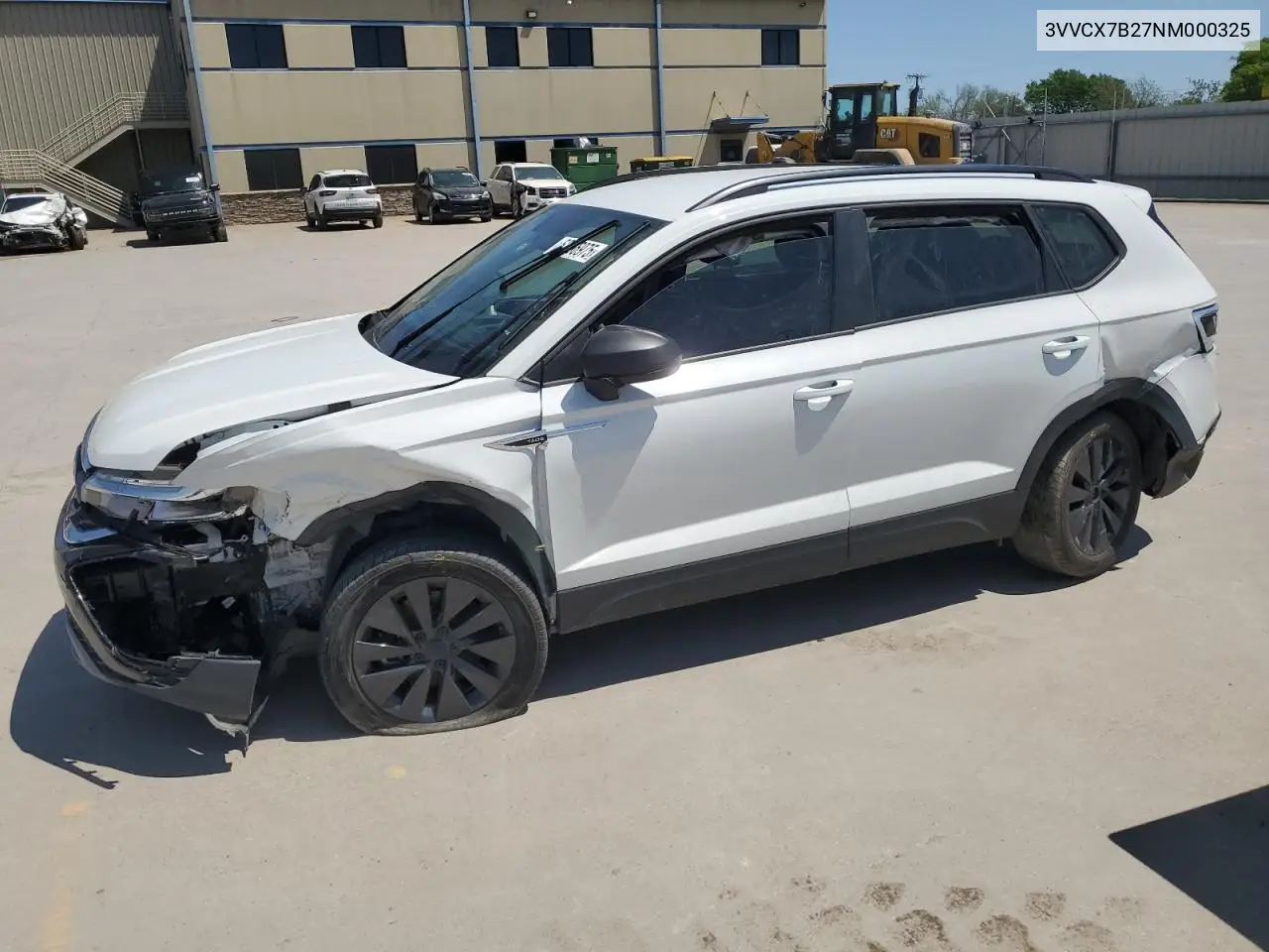 2022 Volkswagen Taos S VIN: 3VVCX7B27NM000325 Lot: 52256975