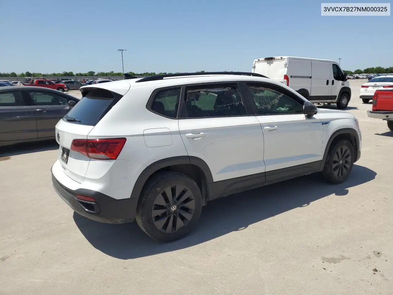 2022 Volkswagen Taos S VIN: 3VVCX7B27NM000325 Lot: 52256975