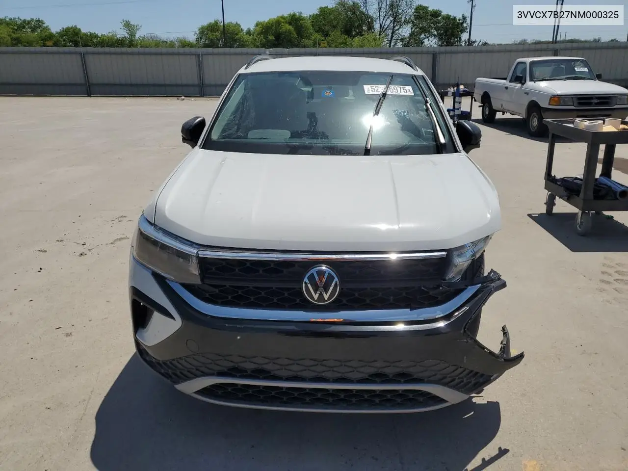 2022 Volkswagen Taos S VIN: 3VVCX7B27NM000325 Lot: 52256975