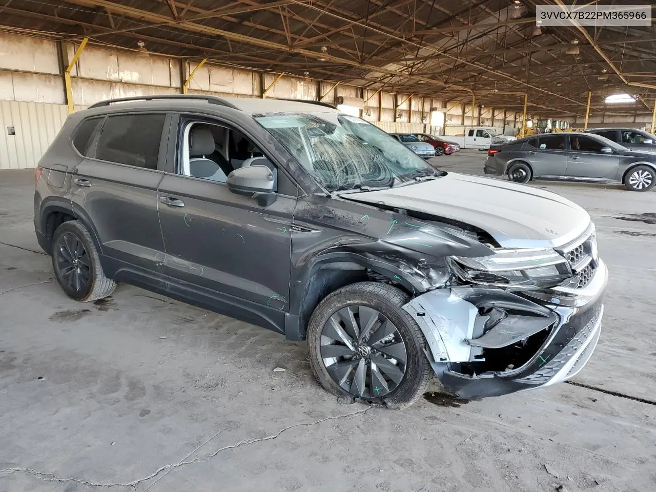 2023 Volkswagen Taos S VIN: 3VVCX7B22PM365966 Lot: 87671945