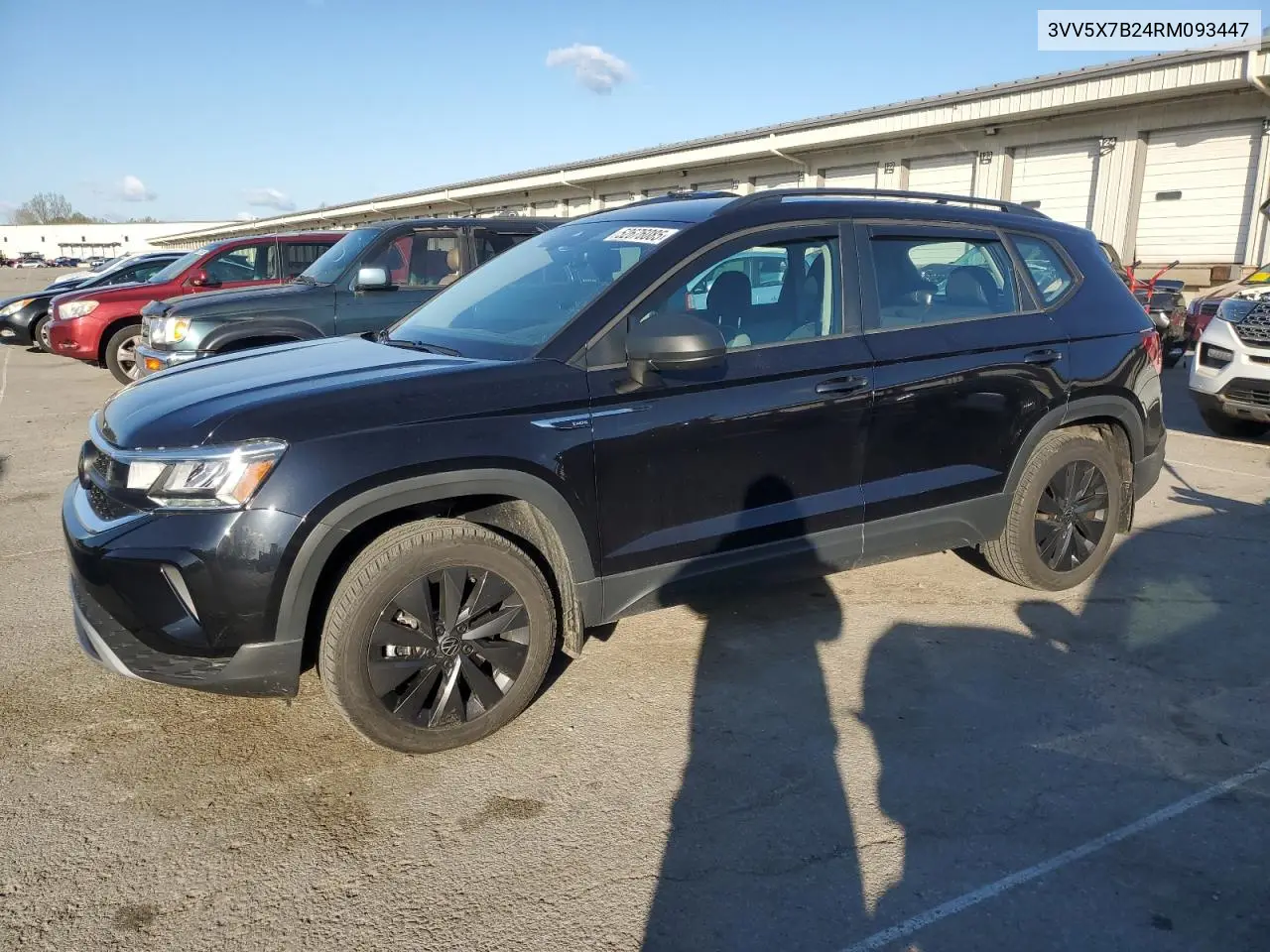 2024 Volkswagen Taos S VIN: 3VV5X7B24RM093447 Lot: 52676085