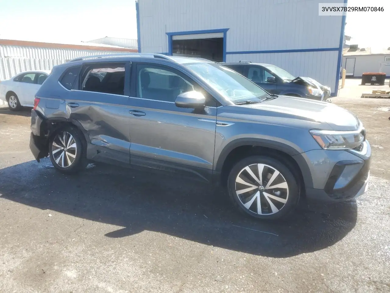 2024 Volkswagen Taos Se VIN: 3VVSX7B29RM070846 Lot: 56407935