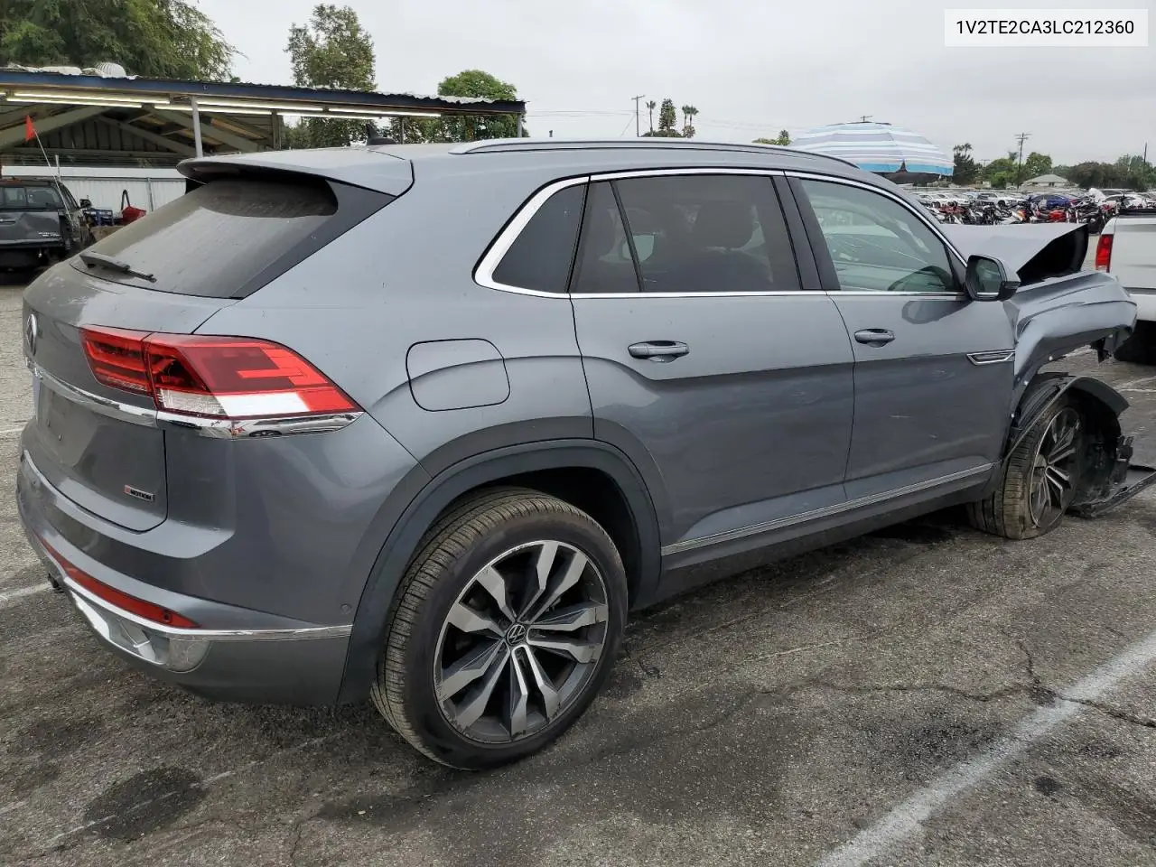 2020 Volkswagen Atlas Cross Sport Sel Premium R-Line VIN: 1V2TE2CA3LC212360 Lot: 65393405
