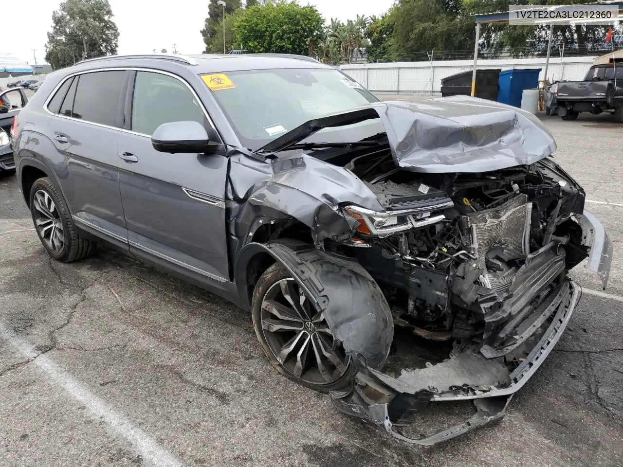 2020 Volkswagen Atlas Cross Sport Sel Premium R-Line VIN: 1V2TE2CA3LC212360 Lot: 65393405