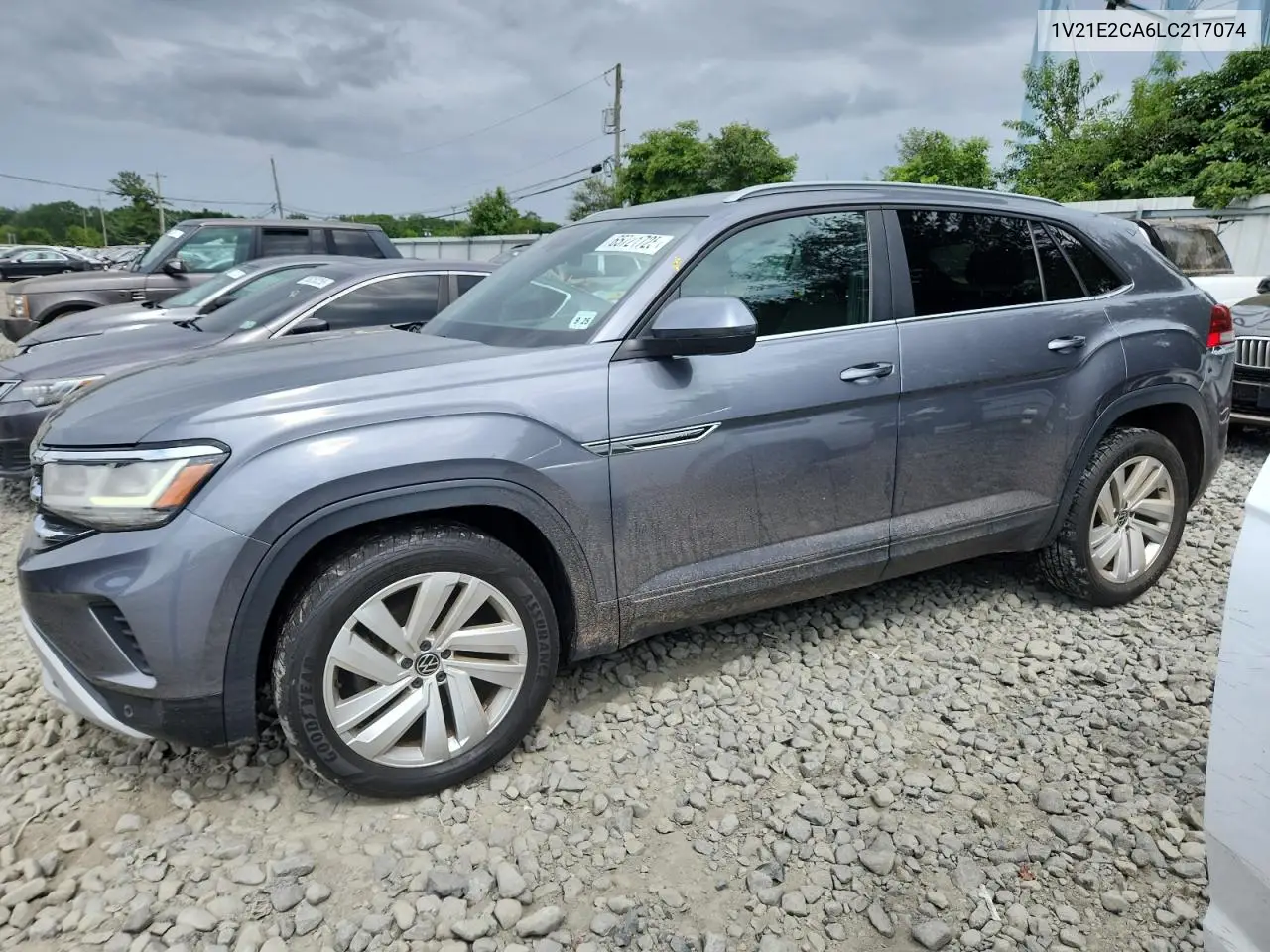 2020 Volkswagen Atlas Cross Sport Se VIN: 1V21E2CA6LC217074 Lot: 65721725