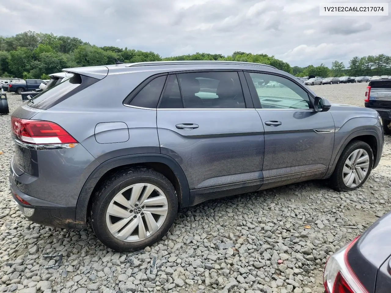 2020 Volkswagen Atlas Cross Sport Se VIN: 1V21E2CA6LC217074 Lot: 65721725