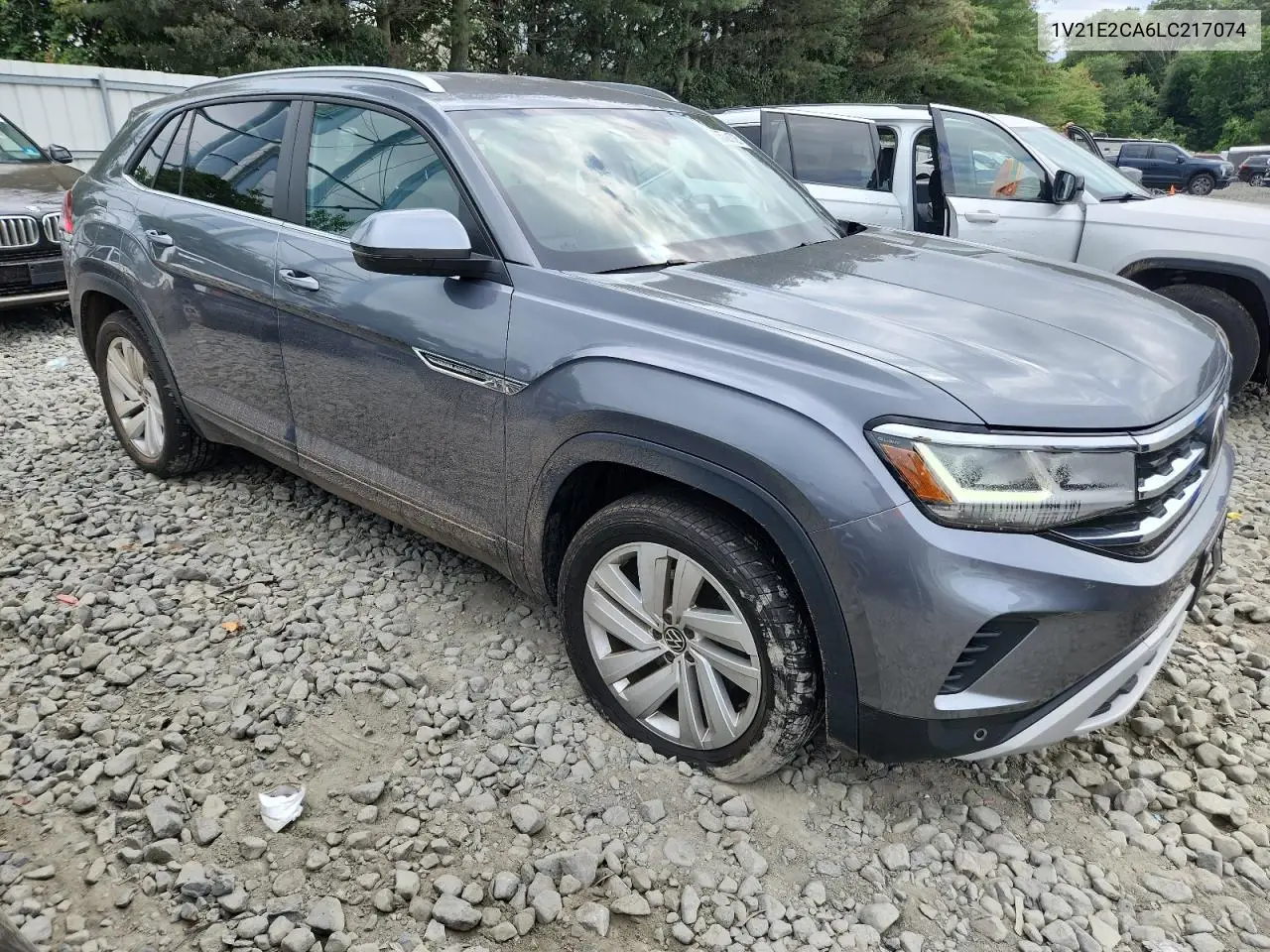 2020 Volkswagen Atlas Cross Sport Se VIN: 1V21E2CA6LC217074 Lot: 65721725