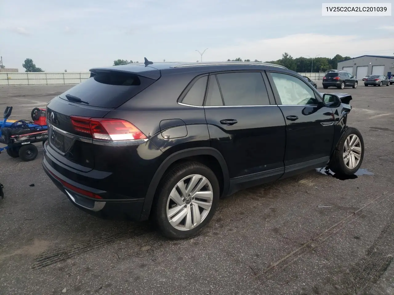 2020 Volkswagen Atlas Cross Sport Se VIN: 1V25C2CA2LC201039 Lot: 65834005