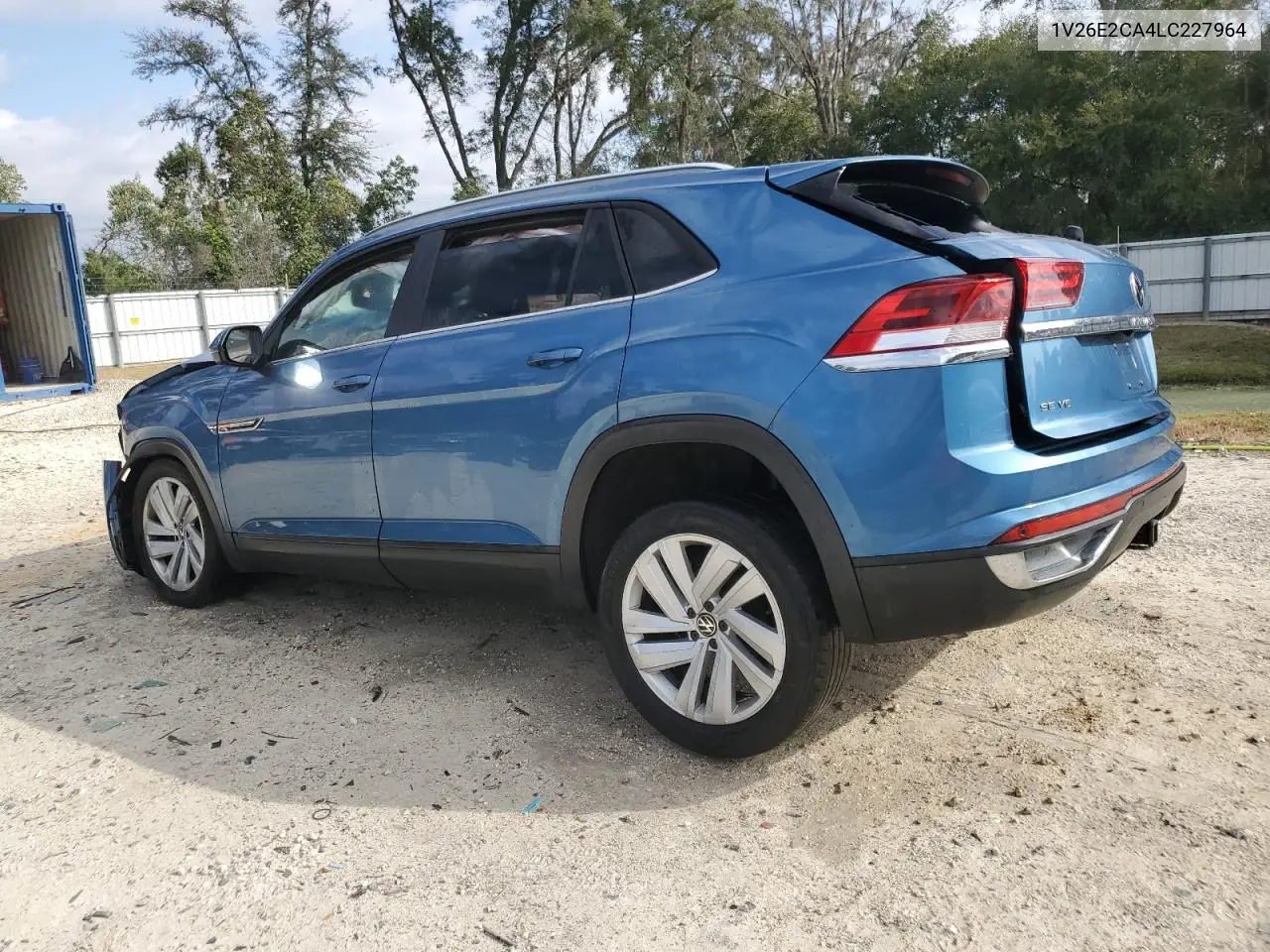 2020 Volkswagen Atlas Cross Sport Se VIN: 1V26E2CA4LC227964 Lot: 87414544
