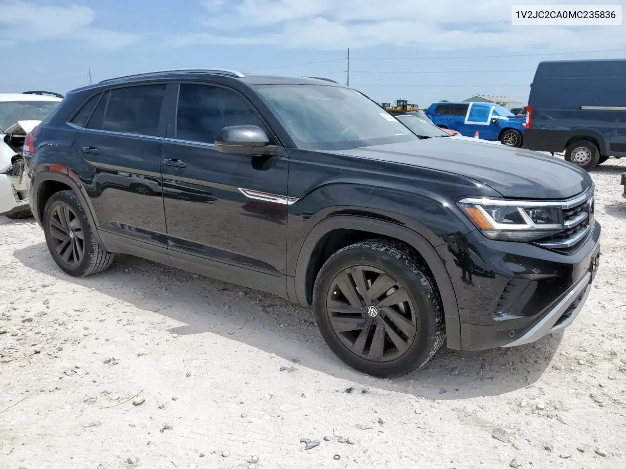 2021 Volkswagen Atlas Cross Sport Se VIN: 1V2JC2CA0MC235836 Lot: 63033525