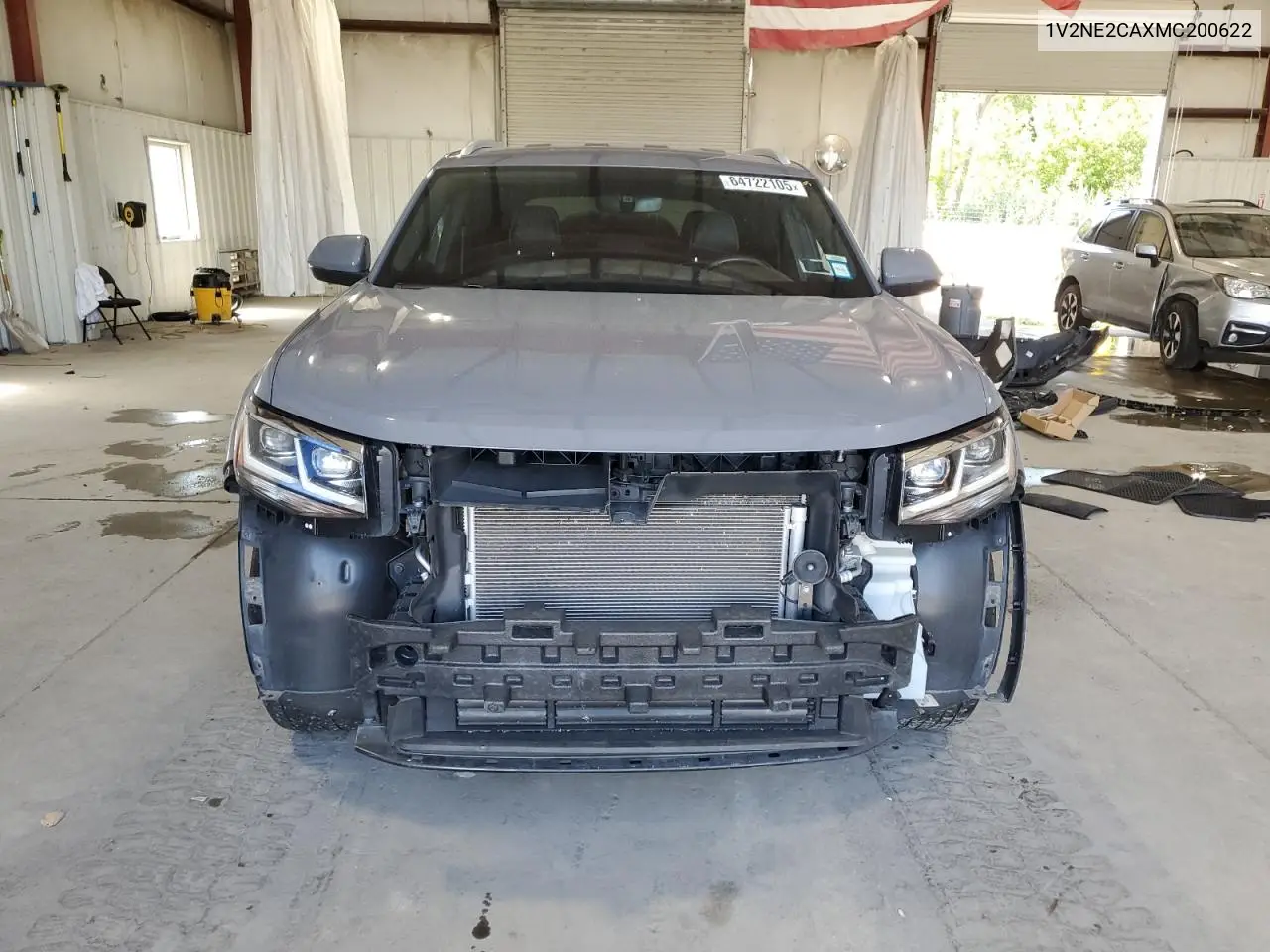 2021 Volkswagen Atlas Cross Sport Se VIN: 1V2NE2CAXMC200622 Lot: 64722105