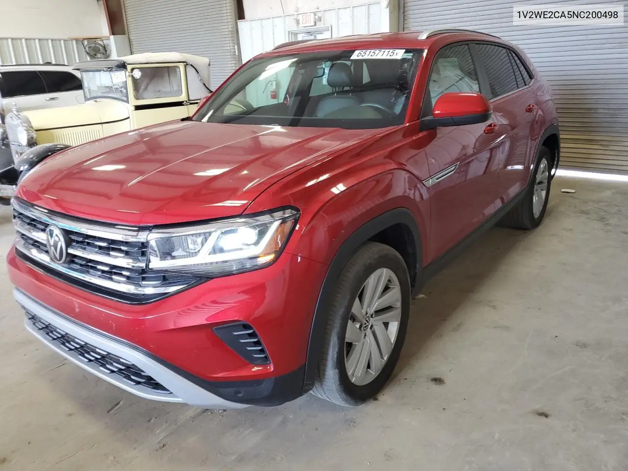 2022 Volkswagen Atlas Cross Sport Se VIN: 1V2WE2CA5NC200498 Lot: 65157115