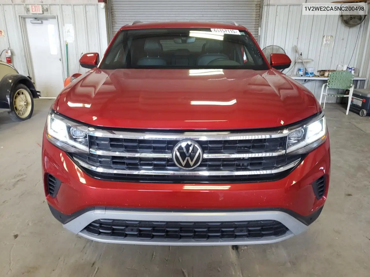 2022 Volkswagen Atlas Cross Sport Se VIN: 1V2WE2CA5NC200498 Lot: 65157115