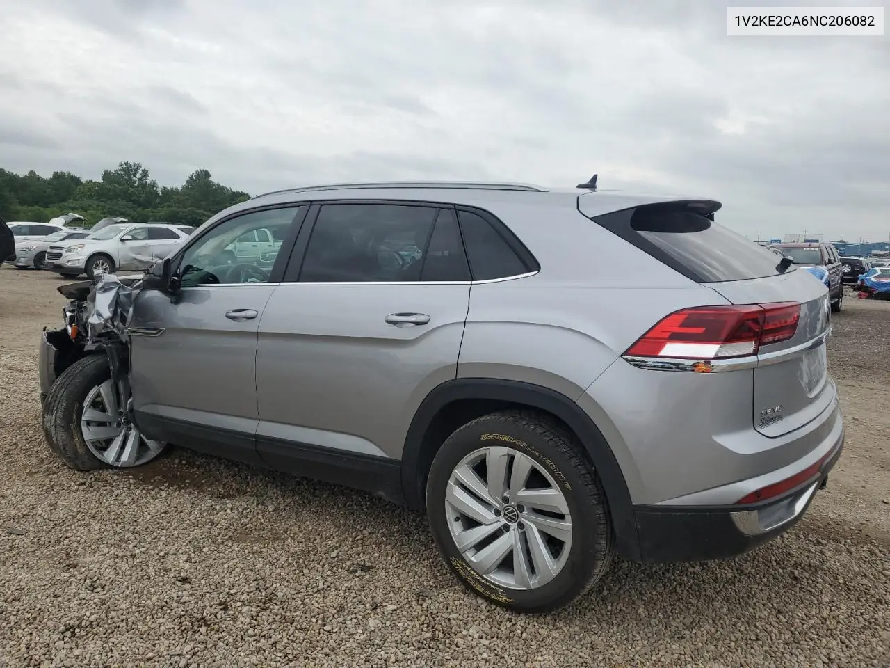 2022 Volkswagen Atlas Cross Sport Se VIN: 1V2KE2CA6NC206082 Lot: 65853975