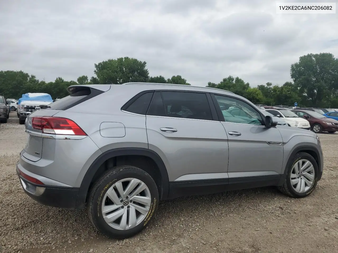 2022 Volkswagen Atlas Cross Sport Se VIN: 1V2KE2CA6NC206082 Lot: 65853975