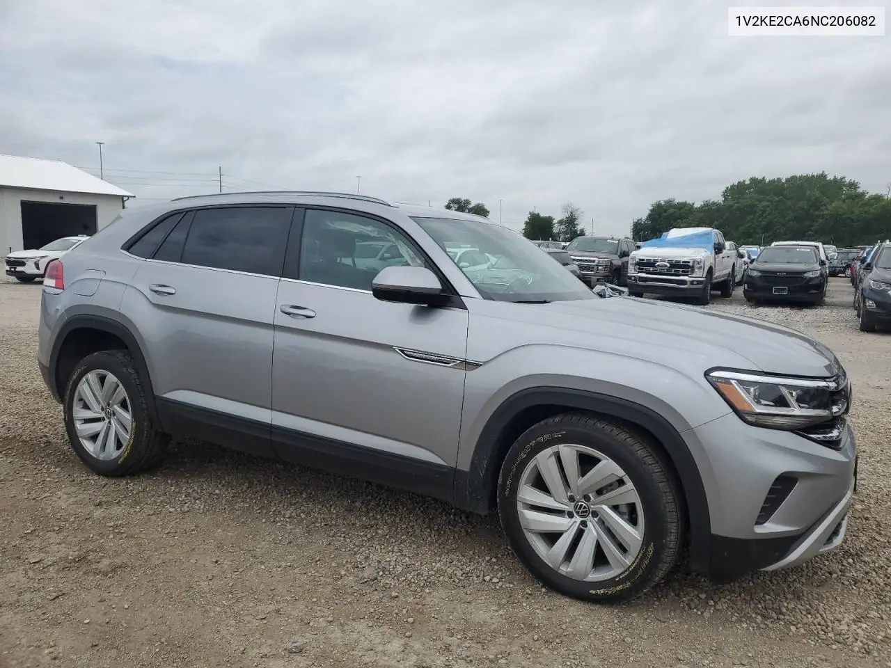 2022 Volkswagen Atlas Cross Sport Se VIN: 1V2KE2CA6NC206082 Lot: 65853975