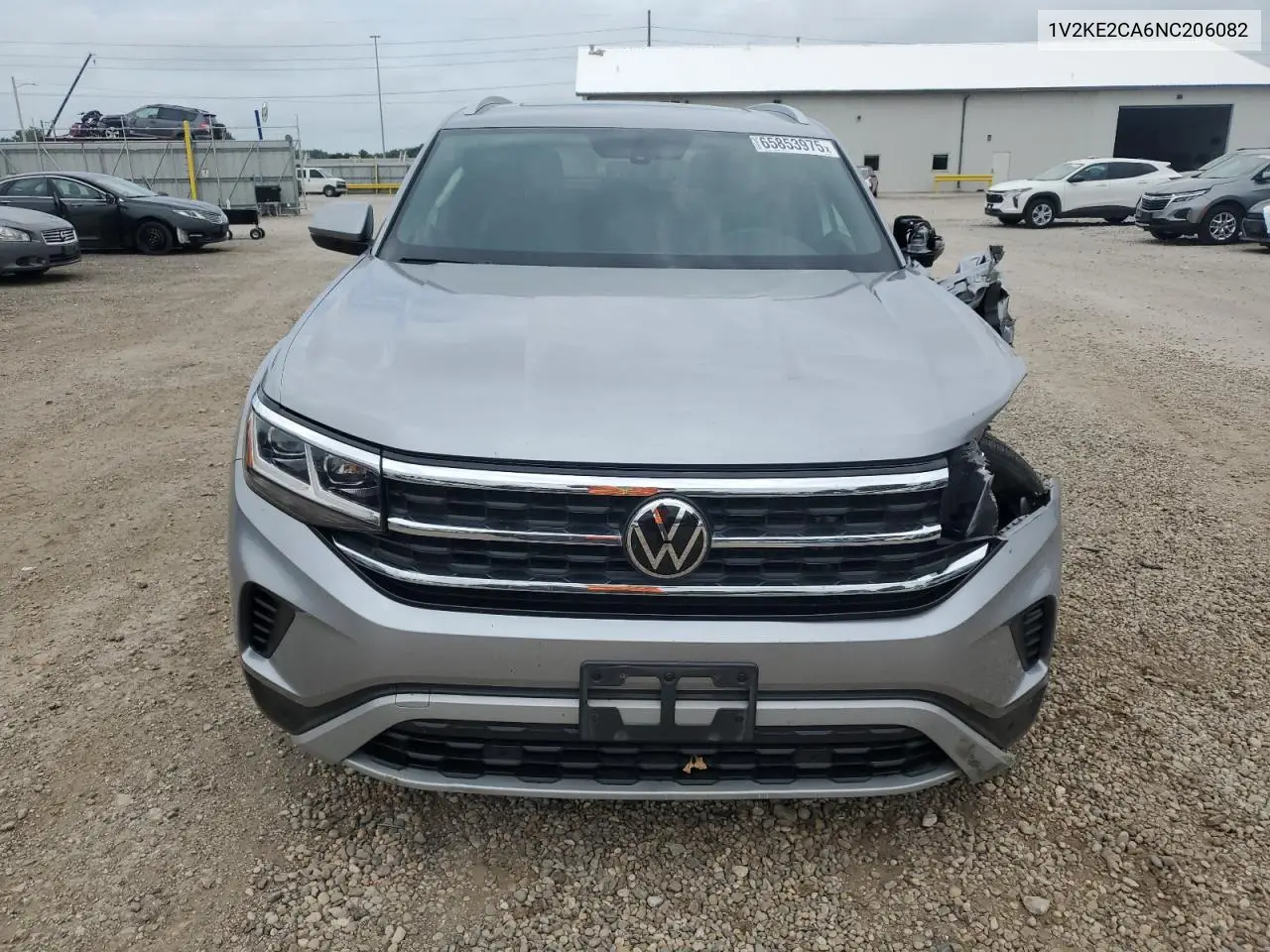 2022 Volkswagen Atlas Cross Sport Se VIN: 1V2KE2CA6NC206082 Lot: 65853975