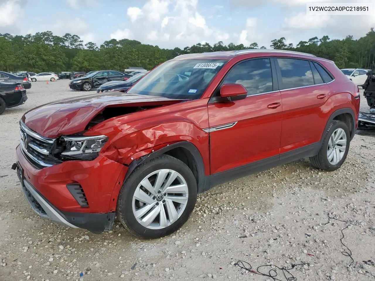 2023 Volkswagen Atlas Cross Sport Se VIN: 1V2WC2CA0PC218951 Lot: 61306675