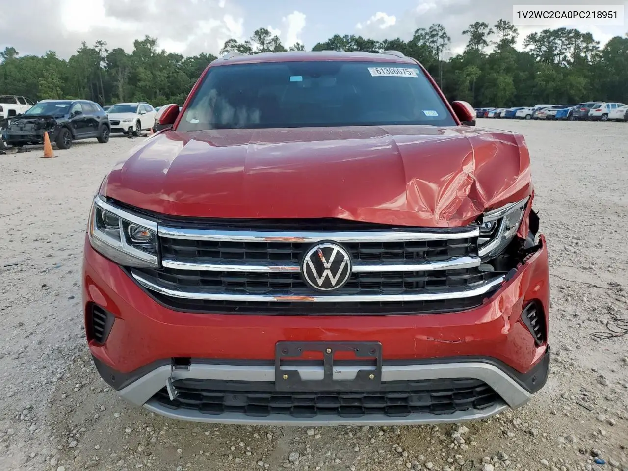 2023 Volkswagen Atlas Cross Sport Se VIN: 1V2WC2CA0PC218951 Lot: 61306675
