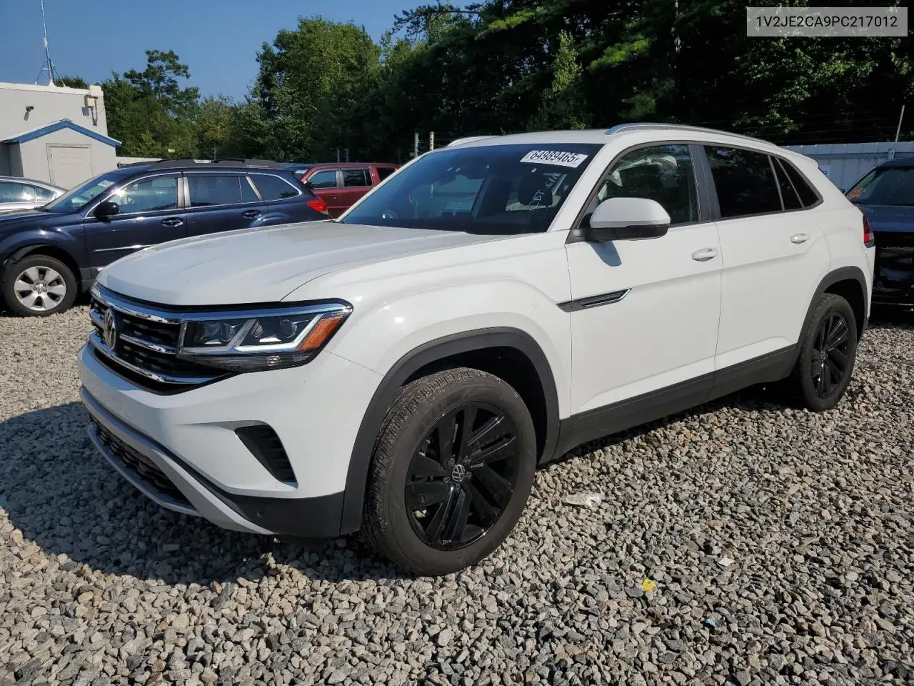 2023 Volkswagen Atlas Cross Sport Se VIN: 1V2JE2CA9PC217012 Lot: 64989465