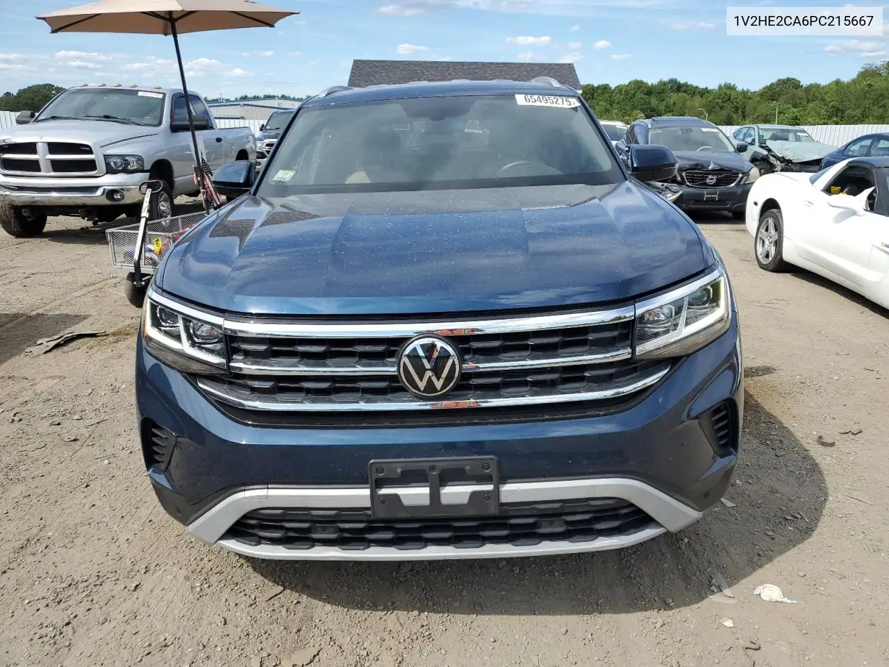 2023 Volkswagen Atlas Cross Sport Se VIN: 1V2HE2CA6PC215667 Lot: 65495275