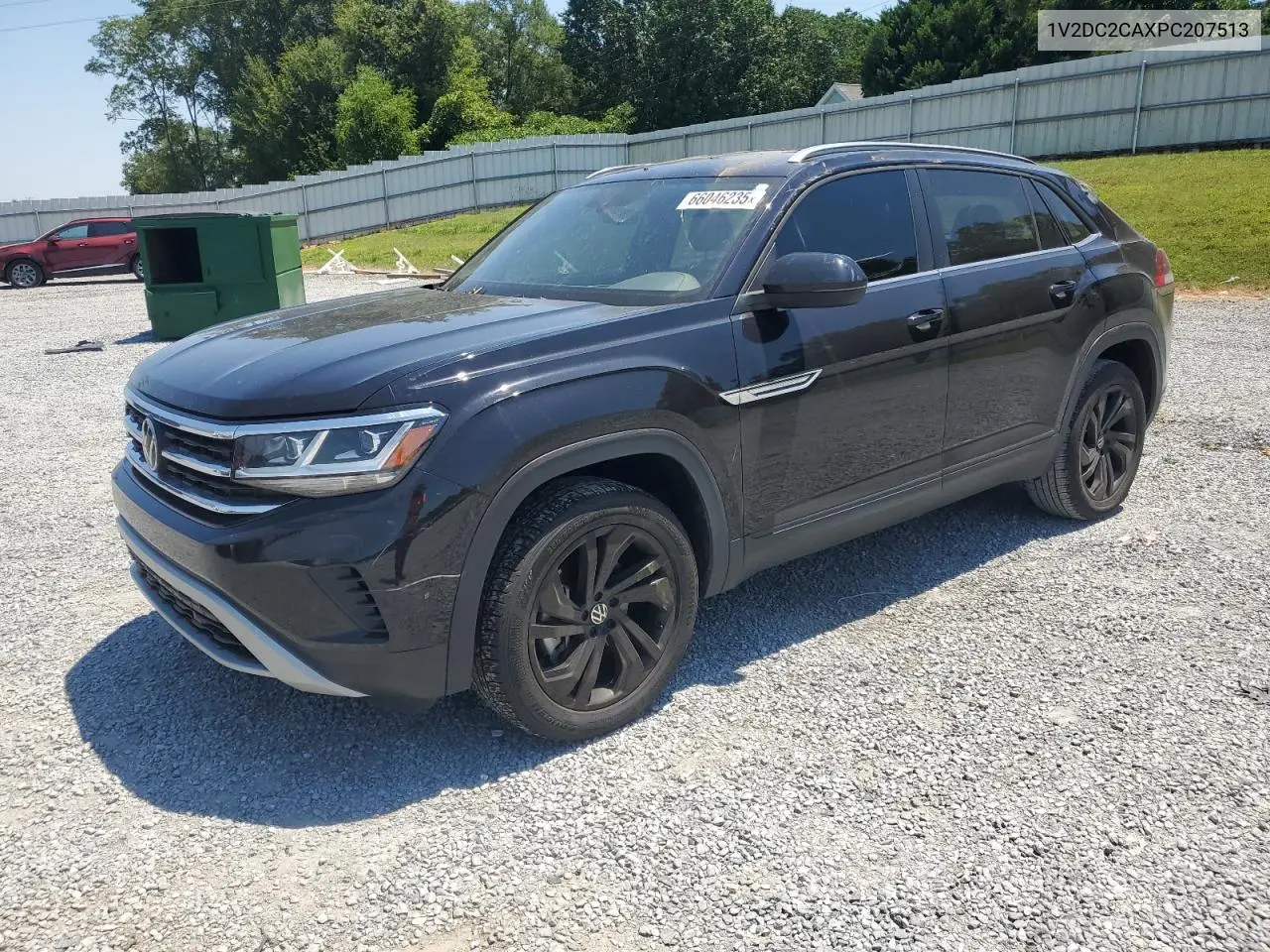 2023 Volkswagen Atlas Cross Sport Se VIN: 1V2DC2CAXPC207513 Lot: 66046235