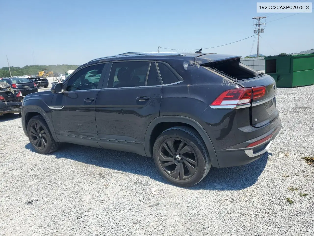2023 Volkswagen Atlas Cross Sport Se VIN: 1V2DC2CAXPC207513 Lot: 66046235