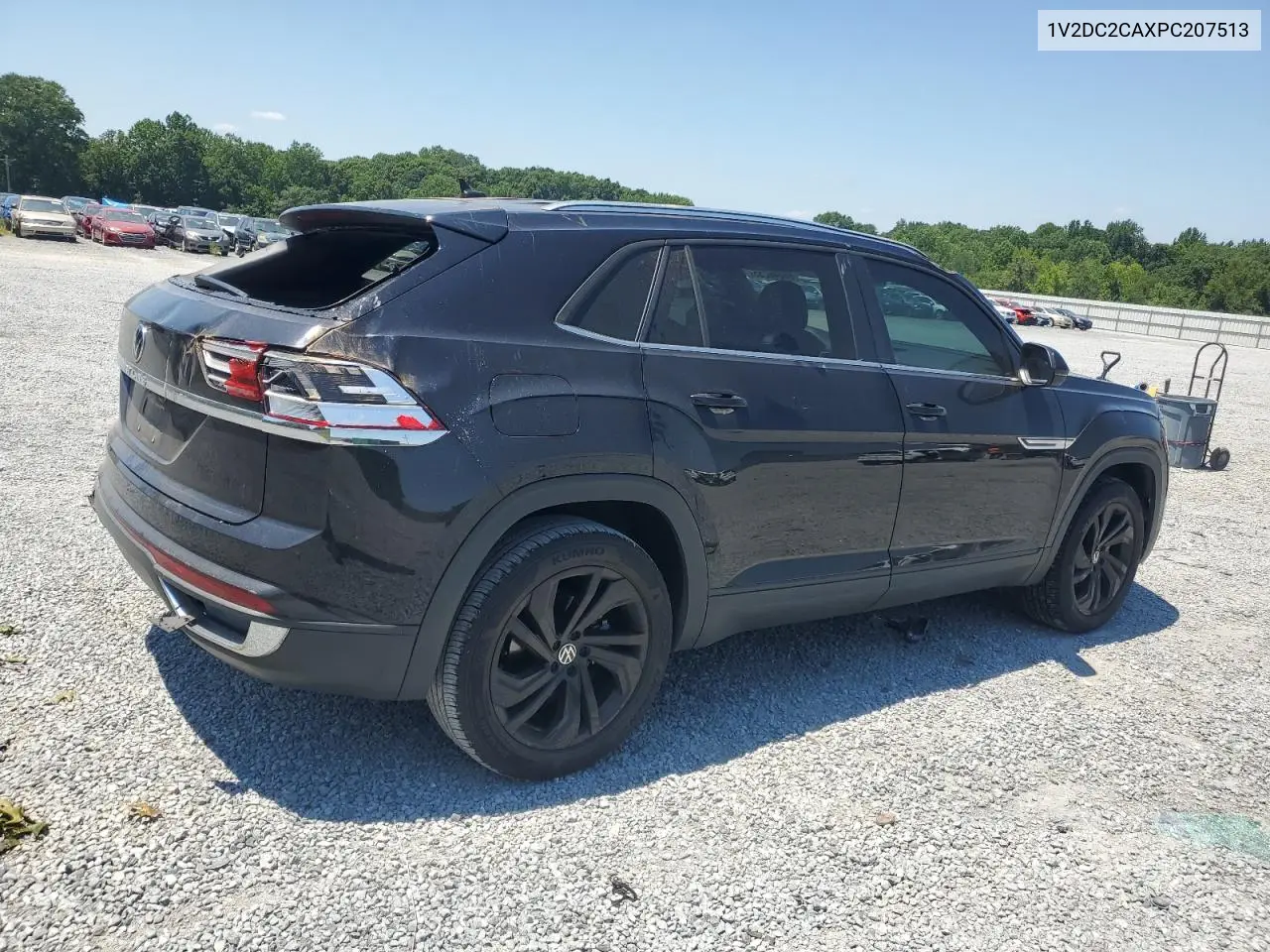2023 Volkswagen Atlas Cross Sport Se VIN: 1V2DC2CAXPC207513 Lot: 66046235