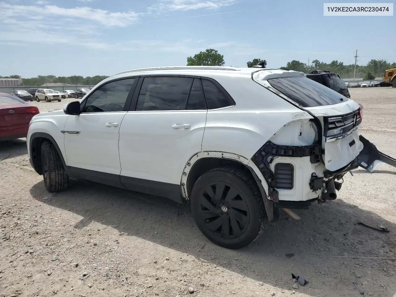 2024 Volkswagen Atlas Cross Sport Se VIN: 1V2KE2CA3RC230474 Lot: 61833305