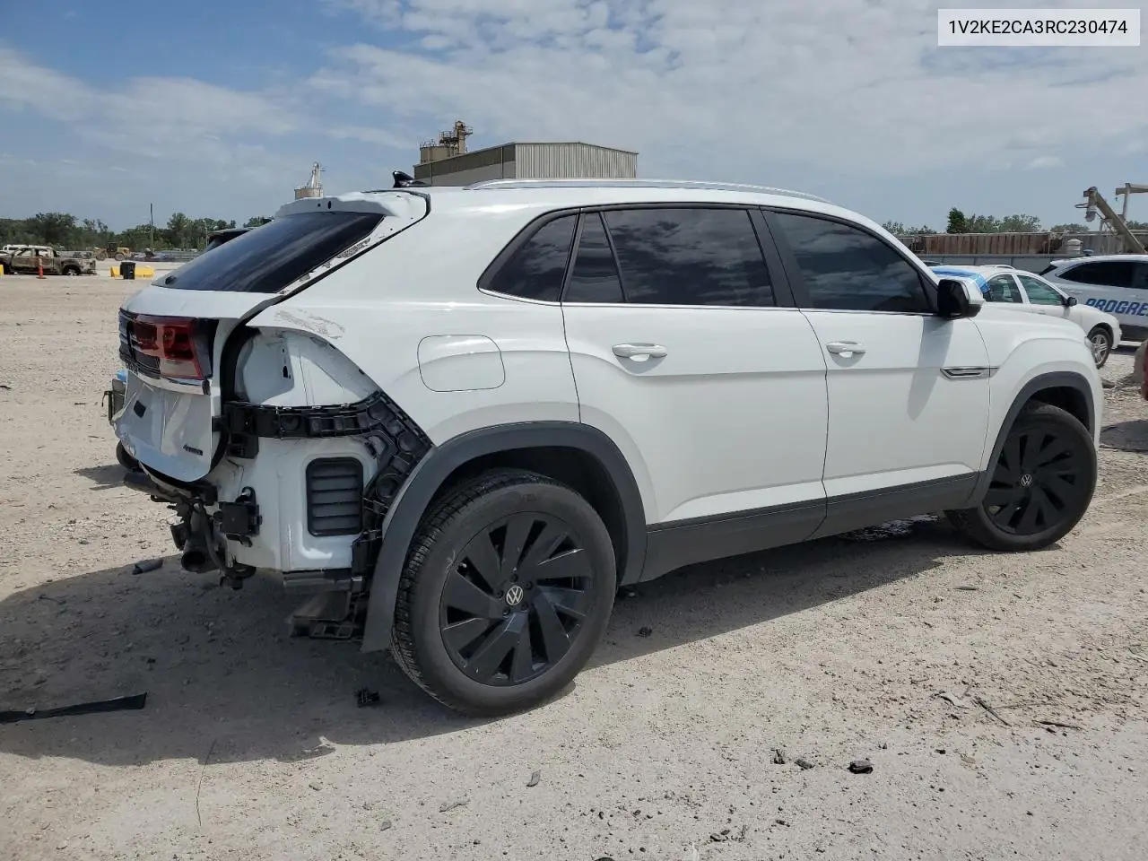2024 Volkswagen Atlas Cross Sport Se VIN: 1V2KE2CA3RC230474 Lot: 61833305