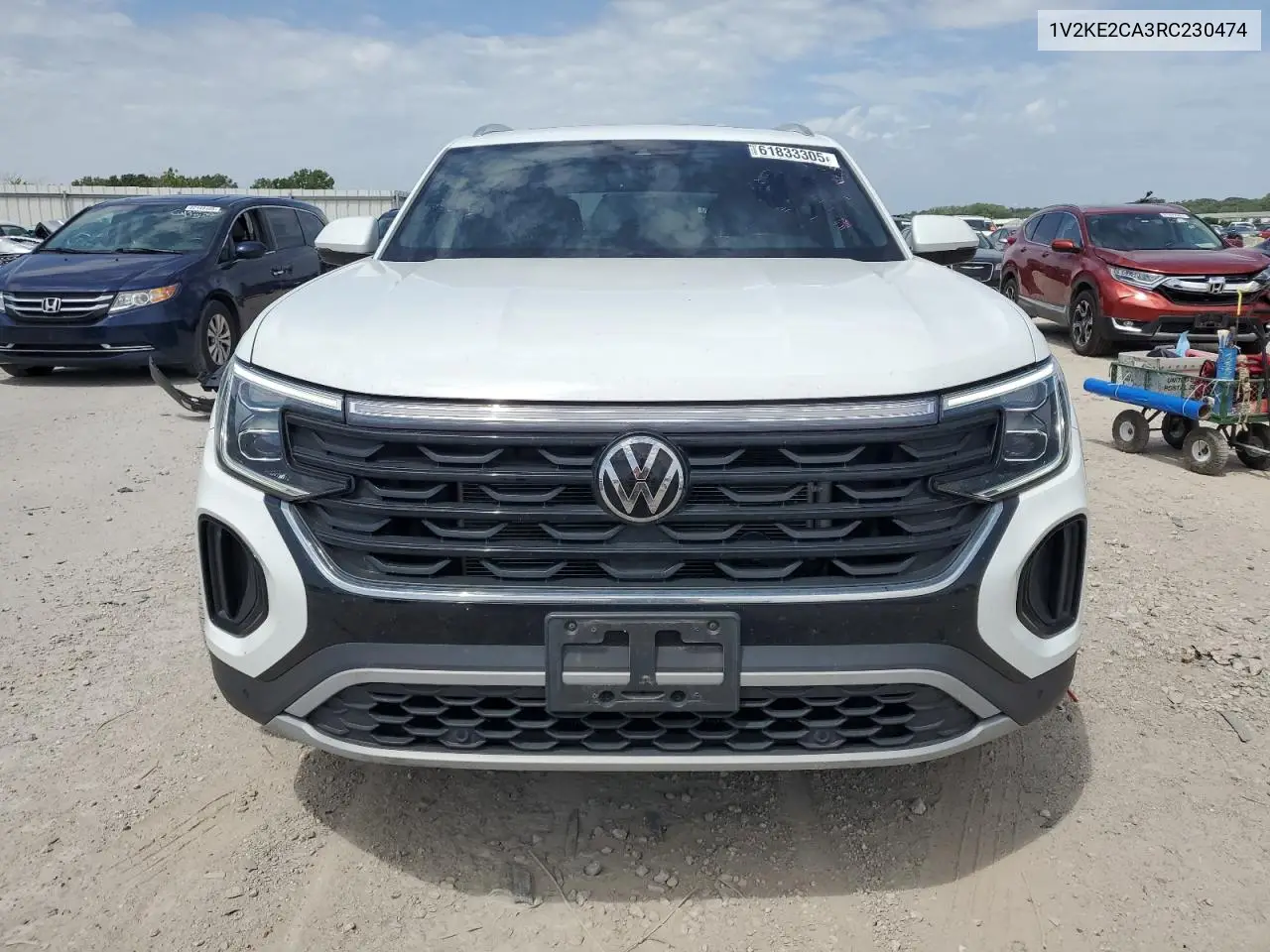 2024 Volkswagen Atlas Cross Sport Se VIN: 1V2KE2CA3RC230474 Lot: 61833305
