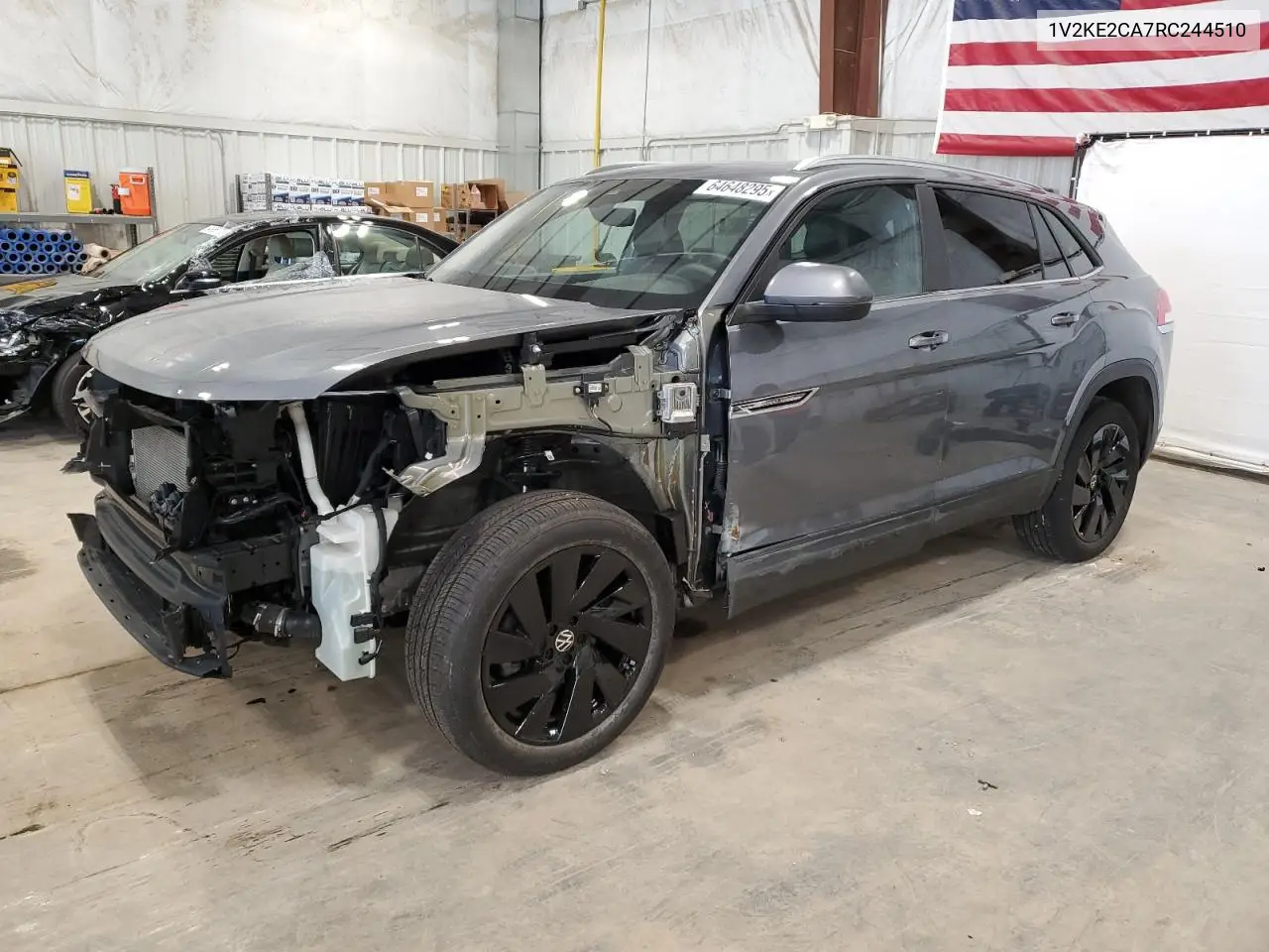 2024 Volkswagen Atlas Cross Sport Se VIN: 1V2KE2CA7RC244510 Lot: 64648295