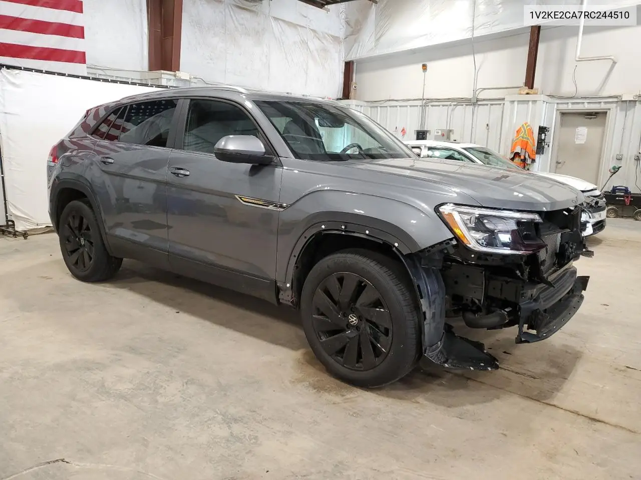 2024 Volkswagen Atlas Cross Sport Se VIN: 1V2KE2CA7RC244510 Lot: 64648295
