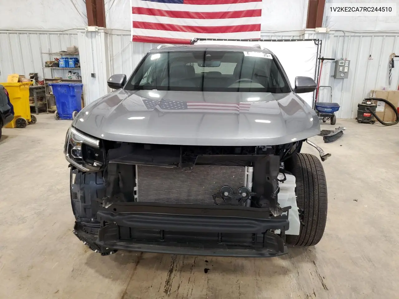 2024 Volkswagen Atlas Cross Sport Se VIN: 1V2KE2CA7RC244510 Lot: 64648295
