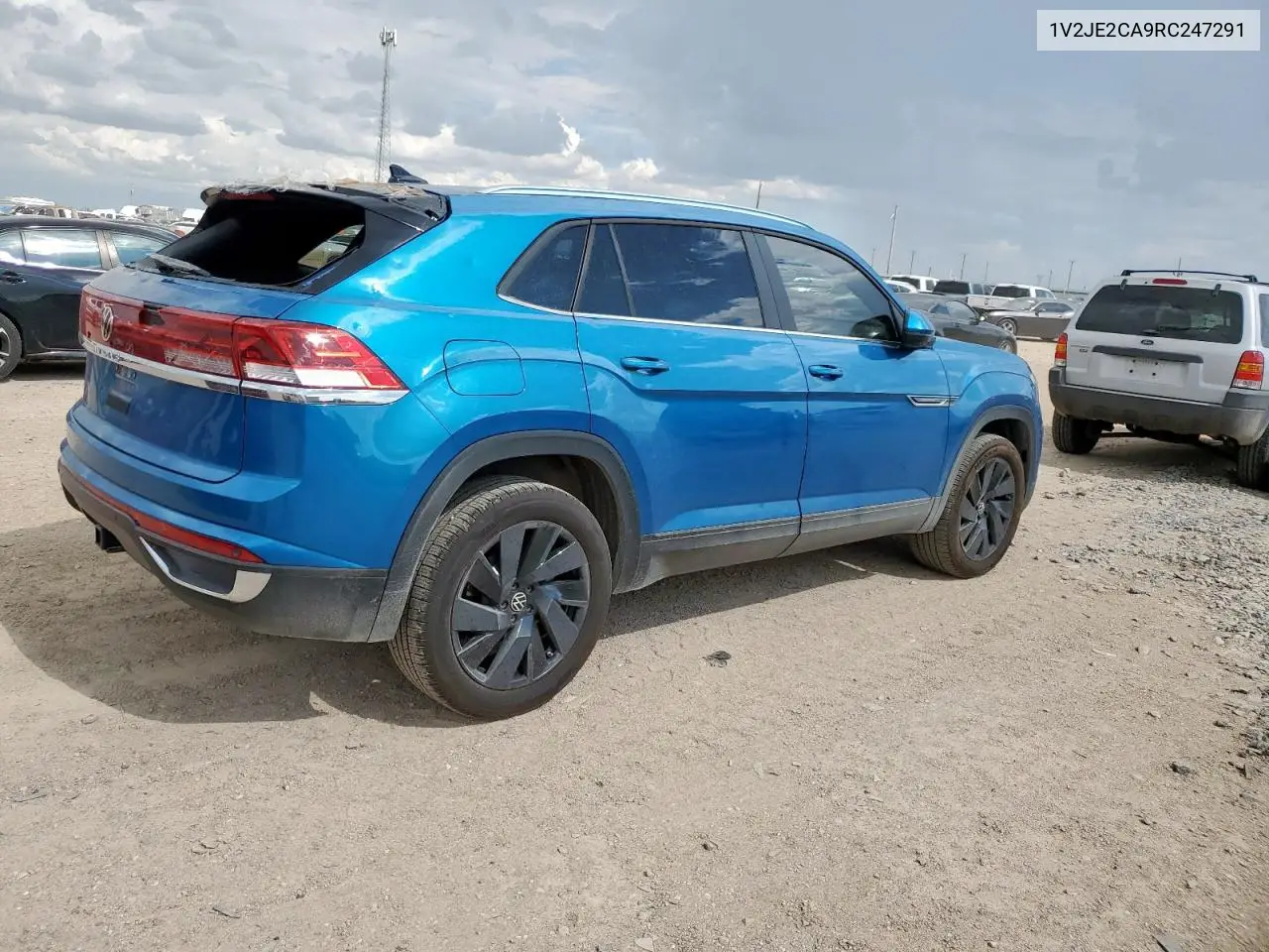 2024 Volkswagen Atlas Cross Sport Se VIN: 1V2JE2CA9RC247291 Lot: 65359355