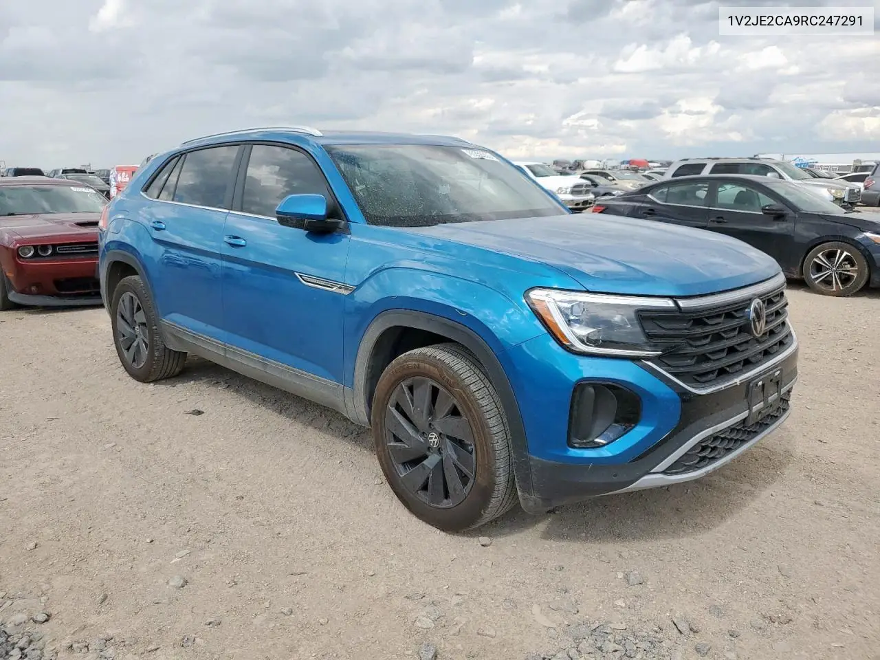 2024 Volkswagen Atlas Cross Sport Se VIN: 1V2JE2CA9RC247291 Lot: 65359355