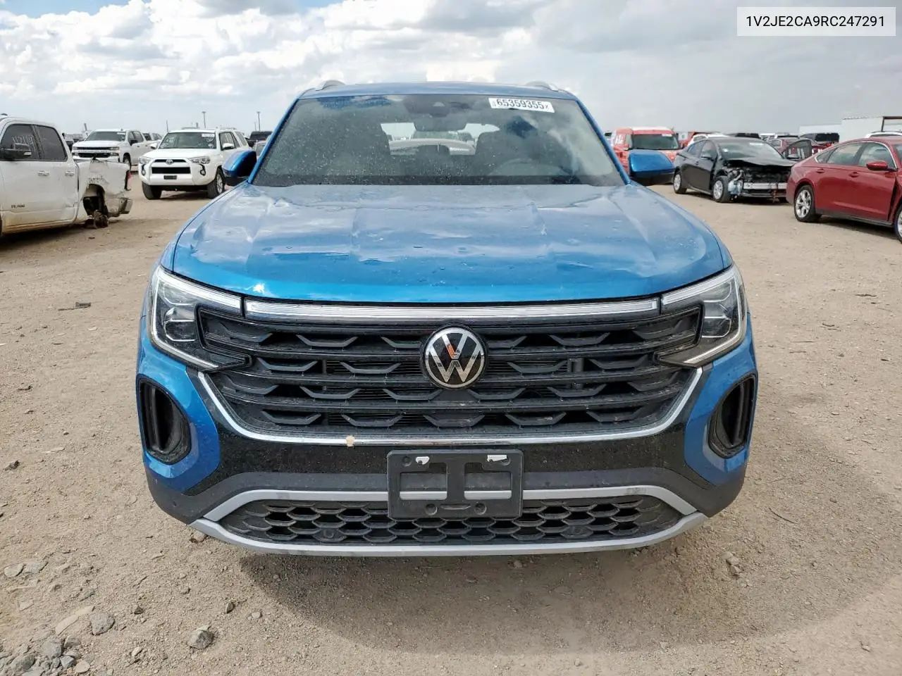 2024 Volkswagen Atlas Cross Sport Se VIN: 1V2JE2CA9RC247291 Lot: 65359355