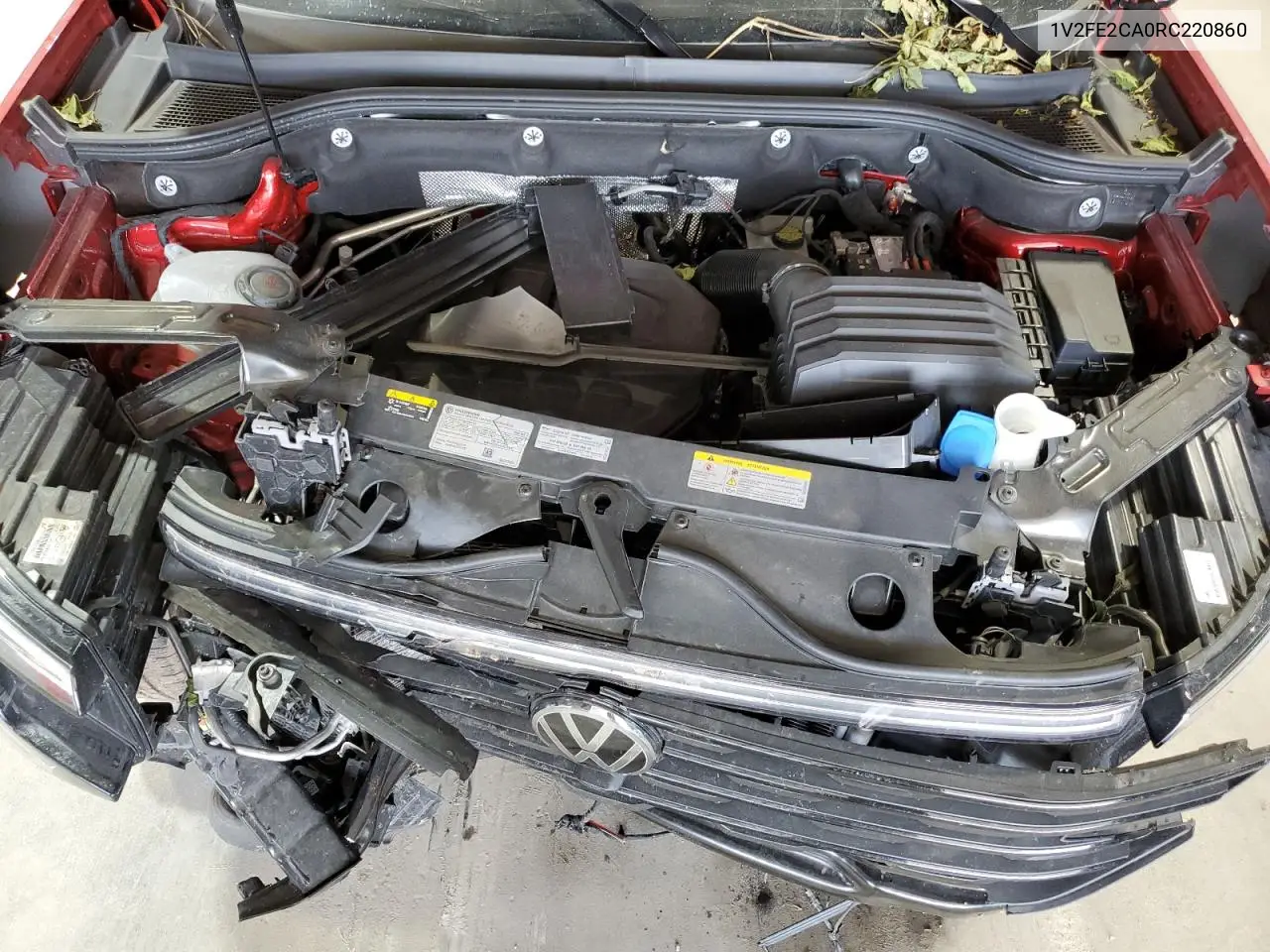 2024 Volkswagen Atlas Cross Sport Sel Premium R-Line VIN: 1V2FE2CA0RC220860 Lot: 65975885