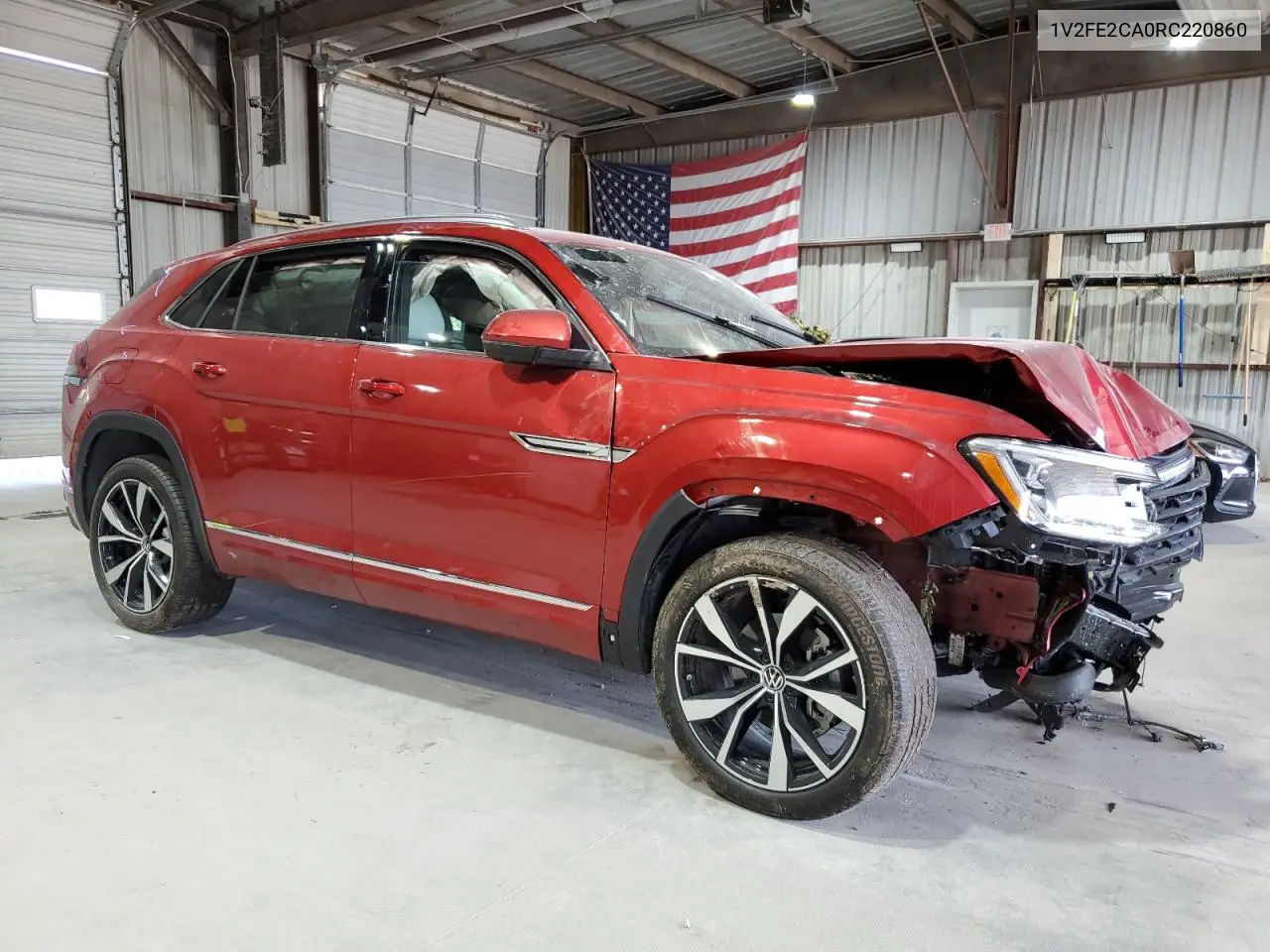 2024 Volkswagen Atlas Cross Sport Sel Premium R-Line VIN: 1V2FE2CA0RC220860 Lot: 65975885