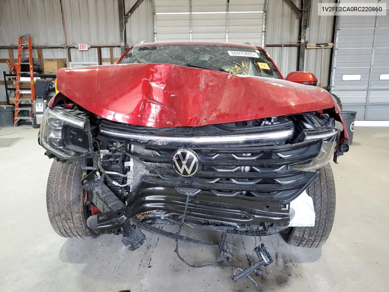 2024 Volkswagen Atlas Cross Sport Sel Premium R-Line VIN: 1V2FE2CA0RC220860 Lot: 65975885