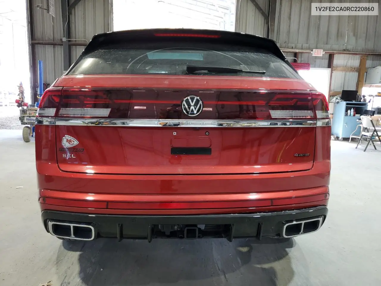 2024 Volkswagen Atlas Cross Sport Sel Premium R-Line VIN: 1V2FE2CA0RC220860 Lot: 65975885