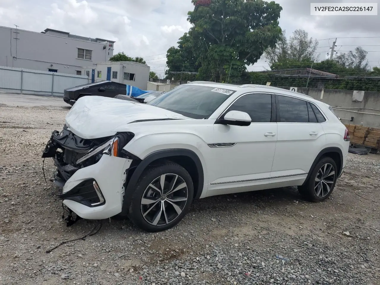 2025 Volkswagen Atlas Cross Sport Sel Premium R-Line VIN: 1V2FE2CA2SC226147 Lot: 65171385