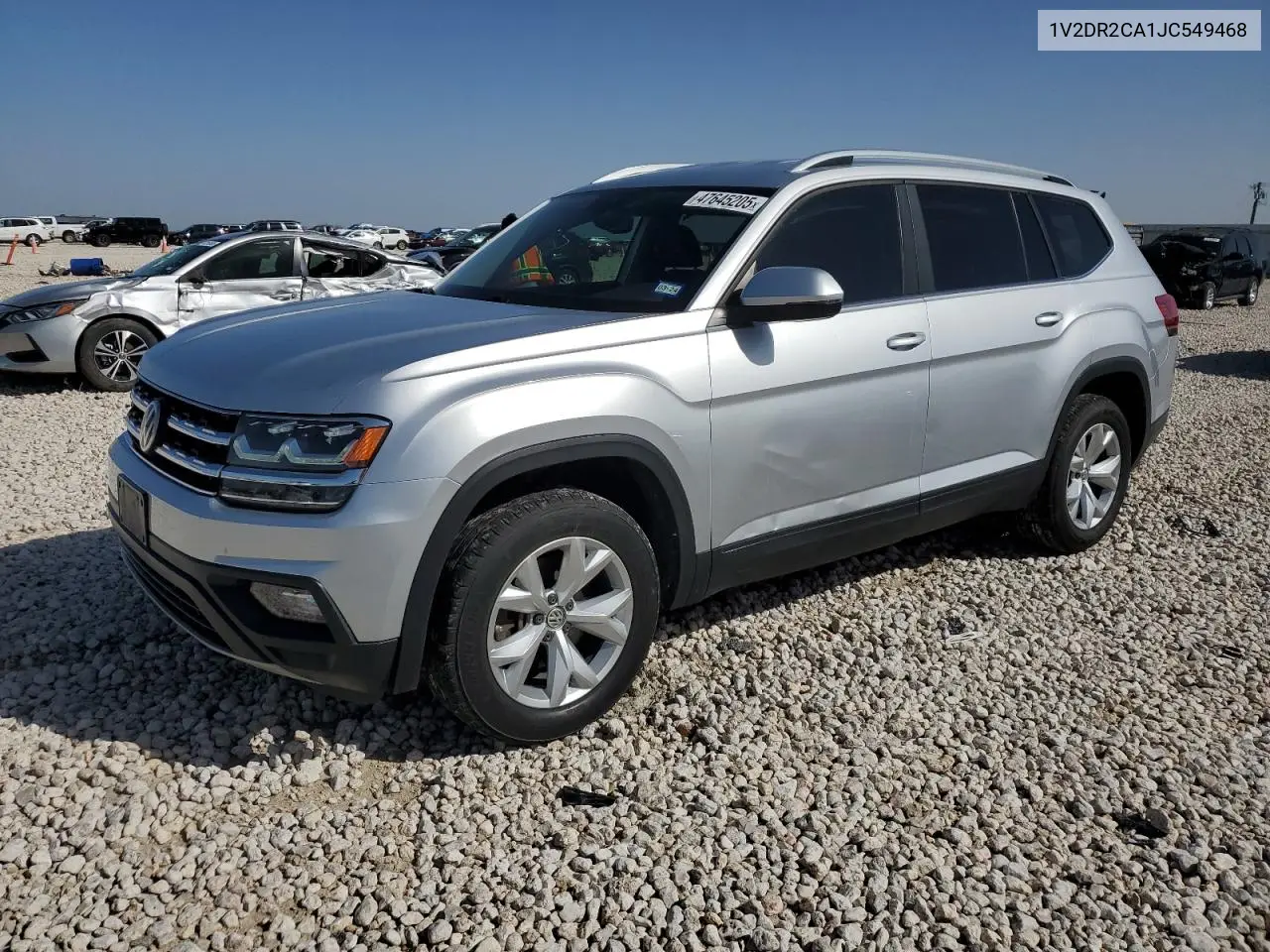 2018 Volkswagen Atlas Se VIN: 1V2DR2CA1JC549468 Lot: 47645205