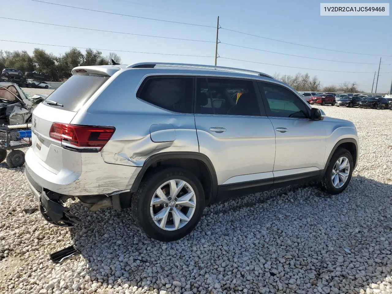 2018 Volkswagen Atlas Se VIN: 1V2DR2CA1JC549468 Lot: 47645205