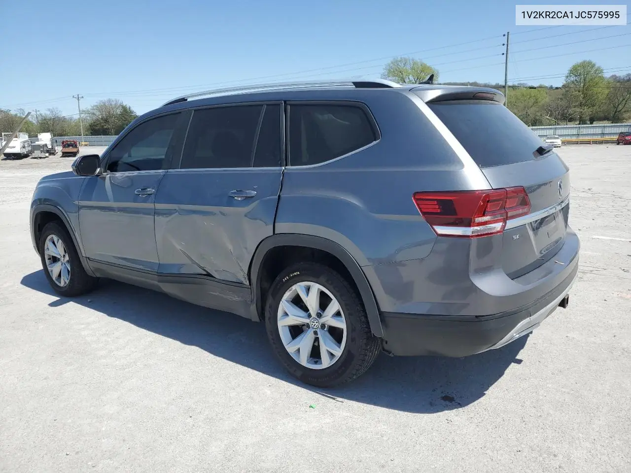 2018 Volkswagen Atlas Se VIN: 1V2KR2CA1JC575995 Lot: 52293945